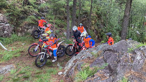 Gjengen klar til start