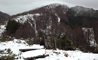 Utsikt mot Stemmeseggi fra NV siden (oppstigningen mot Erstadfjellet)