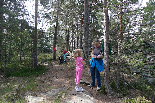 Astrid, Helle pg Haagen på Herkelåsen