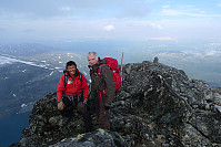 Tshering og Pål på Nørdre 