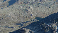 Olavsbu i fugleperspektiv fra Mjølkedalstinden