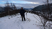 Utsikt sørover fra Stikka
