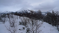 Utsikt mot Hausdalshorgi  og Hausdalen i NØ