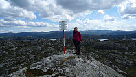 På toppen av Storhaugen på Ålforo