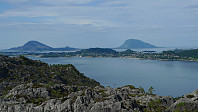 Florø og Storåsen sett fra Ålvora