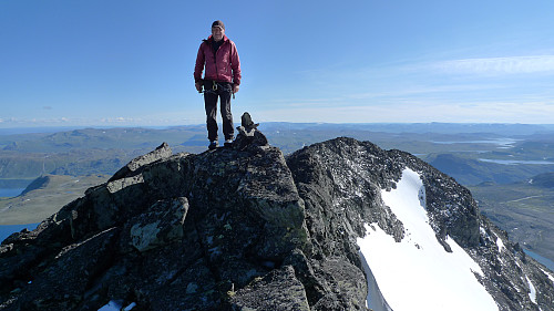 Meg på S2. Foto sørover mot S3