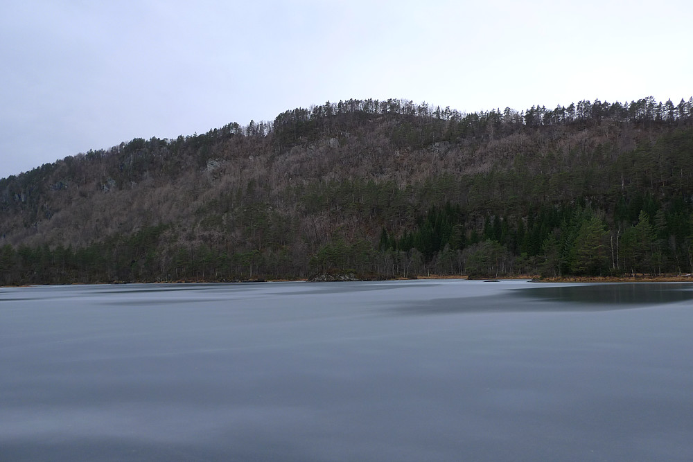 Høgehaugen sett fra østsiden av Botnavatnet