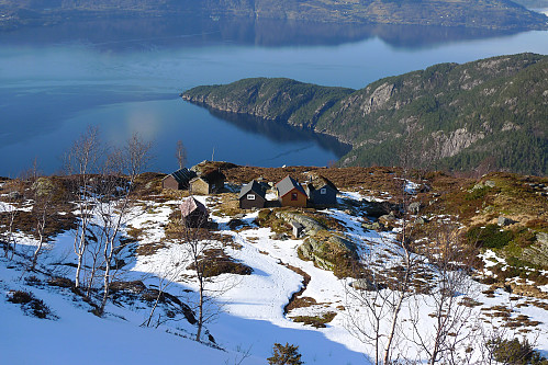 Fjellstølen 600 moh i Jondal