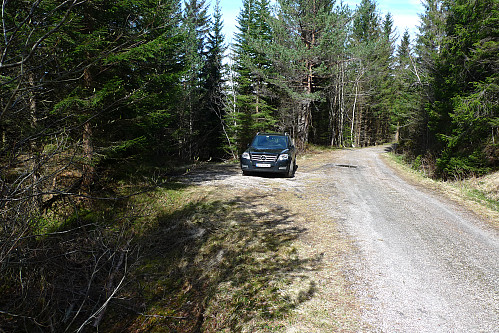 Parkering NV for Melstveitåsen