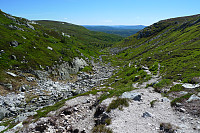 Langedalen nord for Sigridsfjell