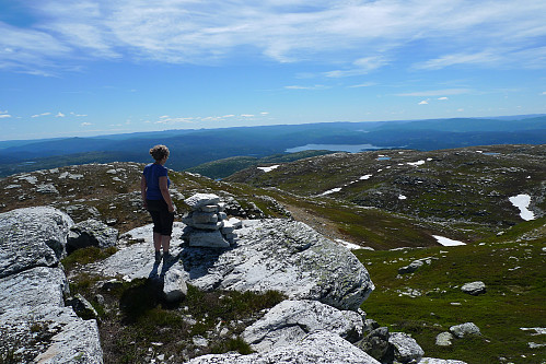 Ved de sørligste vardene på Bledalsrinden