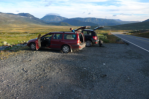 Starten fra RV51 Valdresflya