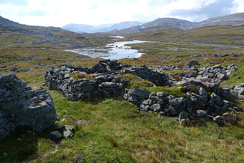 Utsikt fra Såtedalen seter sørover Såtedalen
