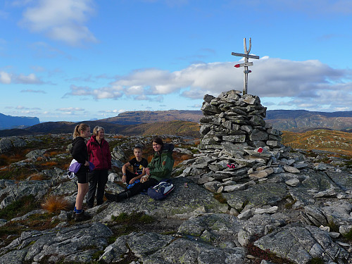 Synnøve, Astrid, Ole-Einar og Liv Synnøve