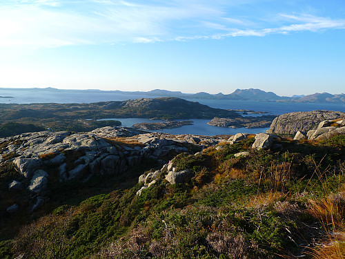 Utsikt mot nordvest