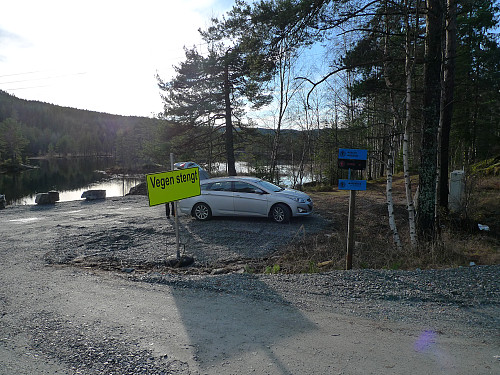 Parkering ved Steingrunnsvannet