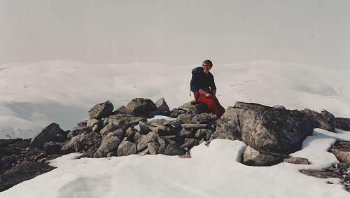 Astrid i/på bogastellet Reg 56B