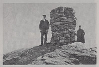 Varden på Storevarden i 1915. Foto fra s 87 i boken Bilder fra Askøy II av Anders Bjarne Fossen og Torild Jensen