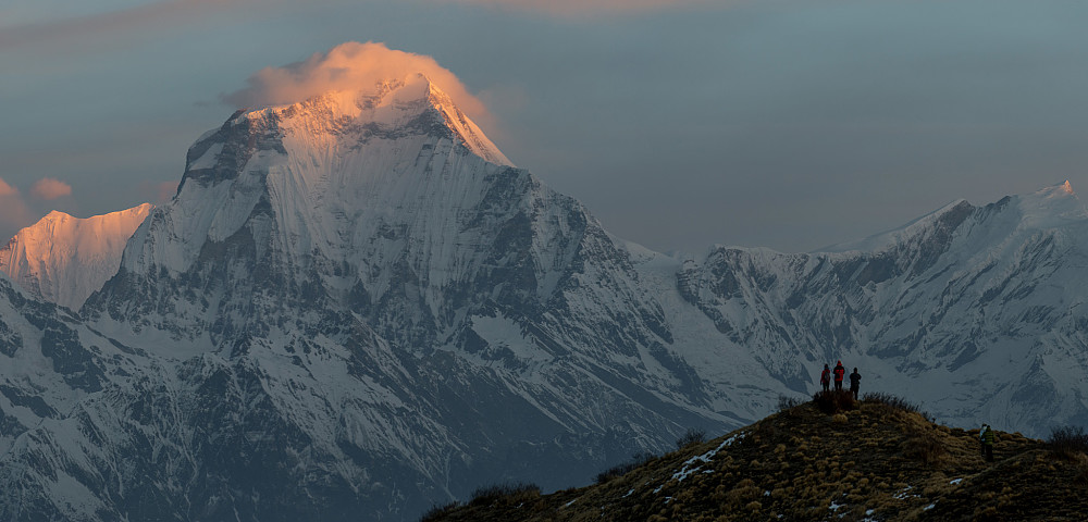 Dhaulagiri (8167m) i vest