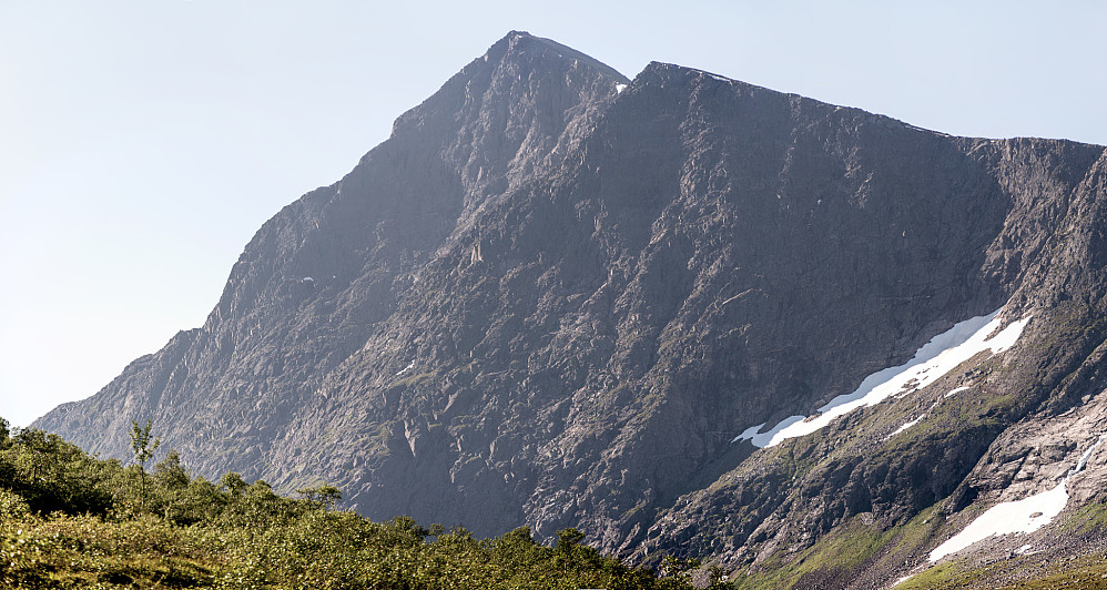 Ryssdalsnebba fra Ryssdalen