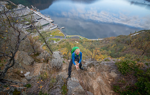 Klyving på 140-160m
