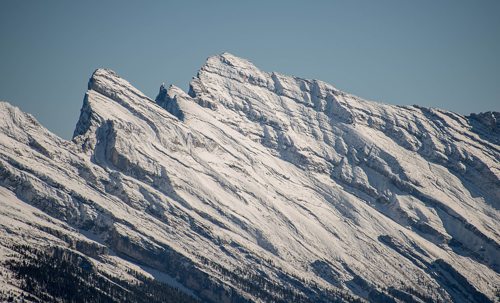 Zoom på Mt. Rundle