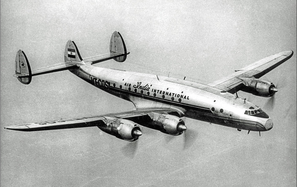 A similar Lockheed-749A Constellation Airplane
