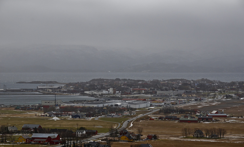 Fra Lerberen mot Brekstad