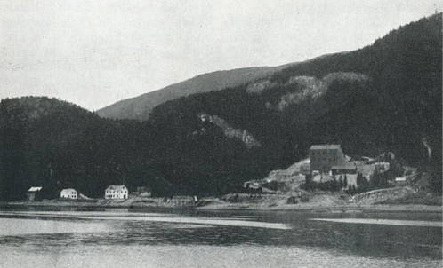 Anleggene ved Verrafjorden i 1908