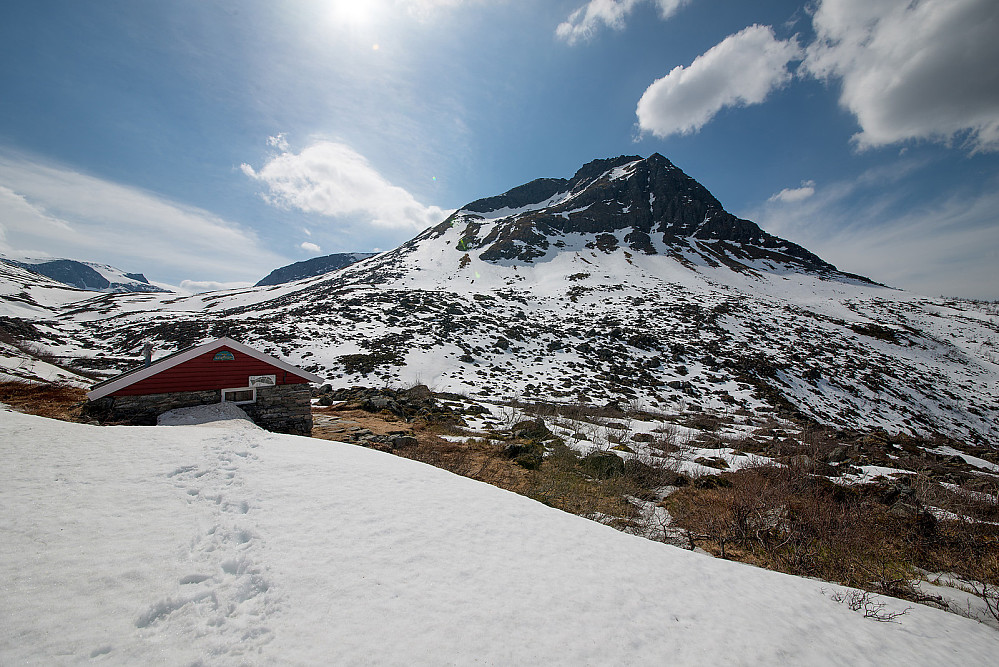 Tussdalsnebba sett fra Sandvikdalen