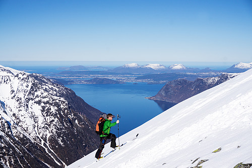 Snart på toppen