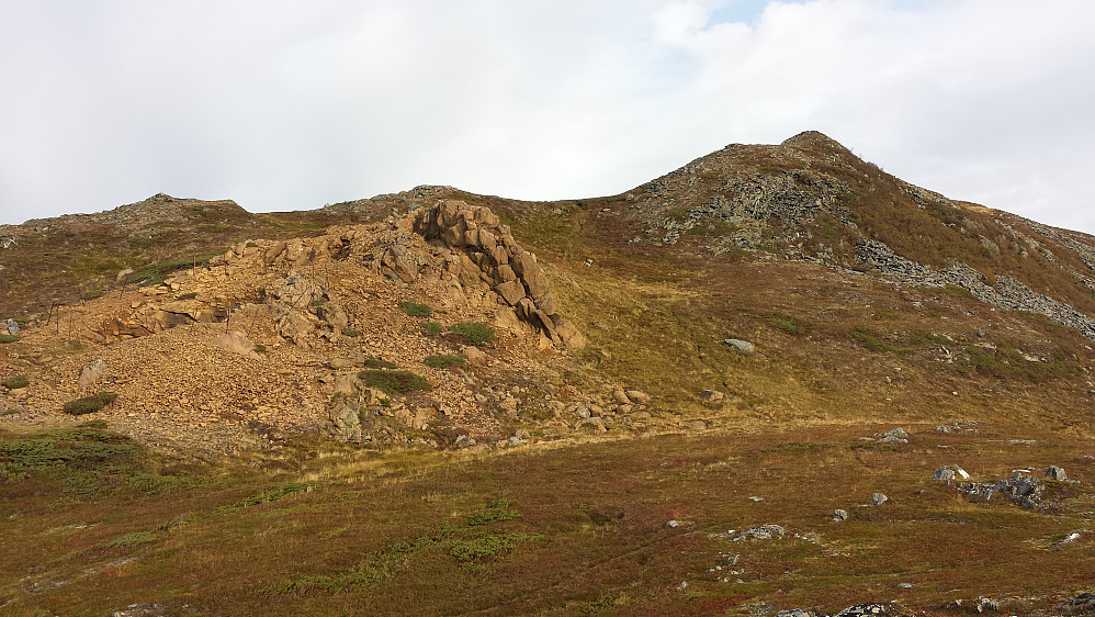 Raudberggruva og Blånebba