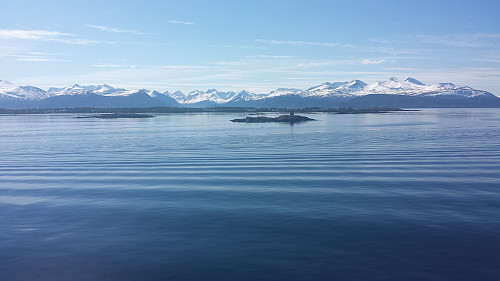 Romsdalsfjorden og Romsdalsalper