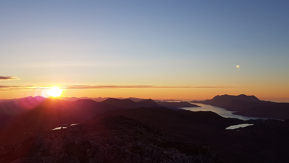 Solnedgang på Blåfjellet