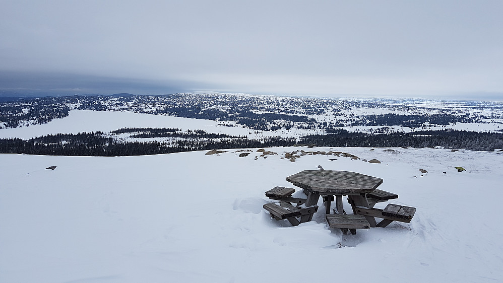 Sollifjellet - mot Sjusjøen