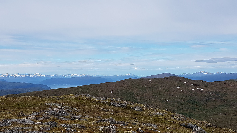 Utsikt vestover fra Høystakken