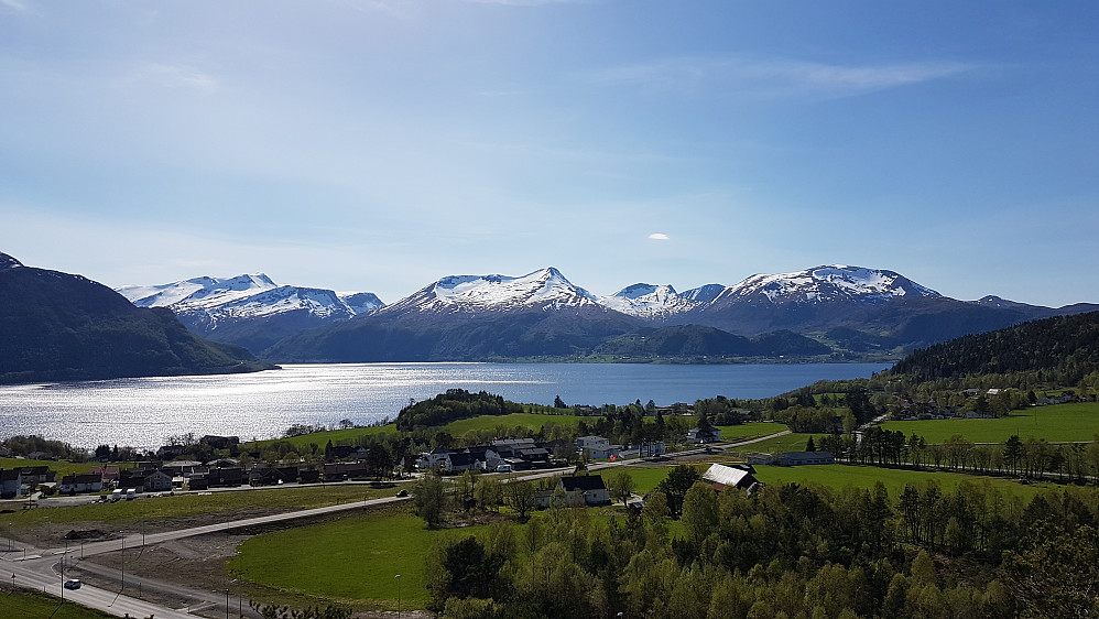 Utsikt fra Haukåsen