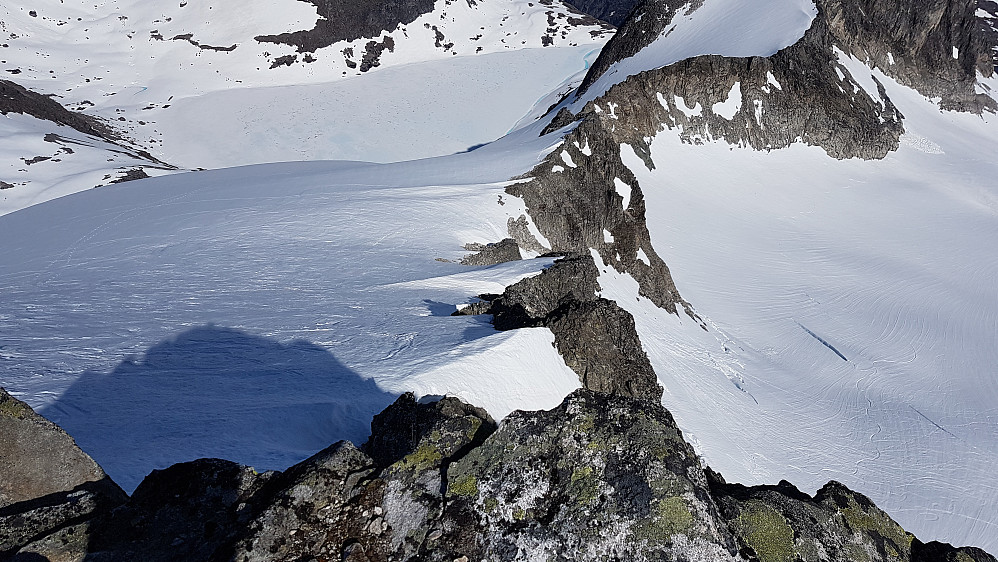 Nedkjøringen mot rennen