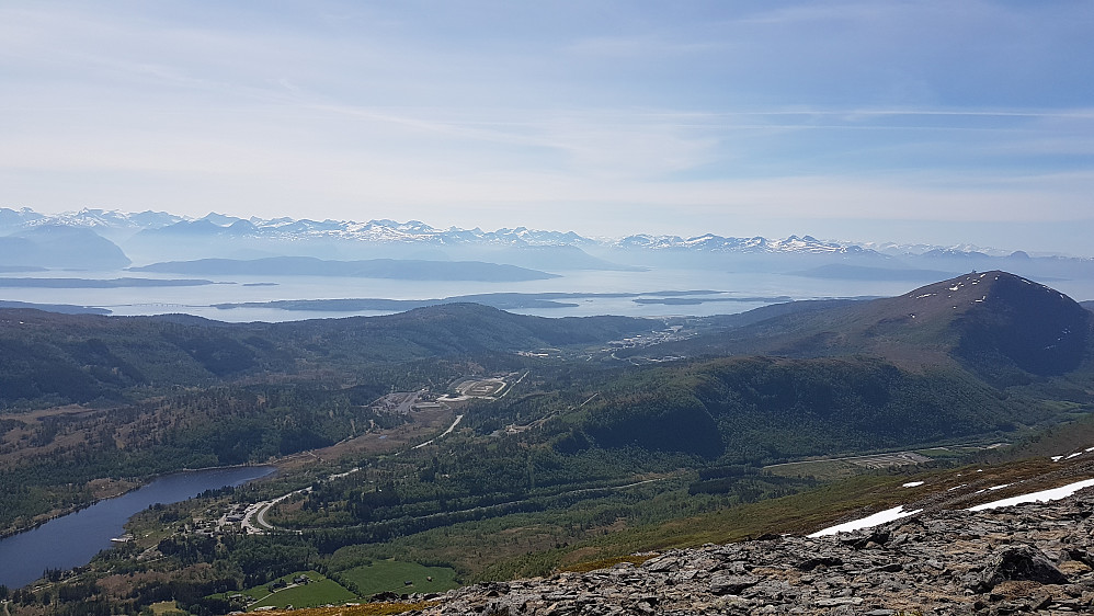 Mot Skaret og Romsdalsfjorden