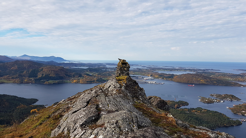 Snipa - fint utsiktspunkt ved Lågfjellet nord