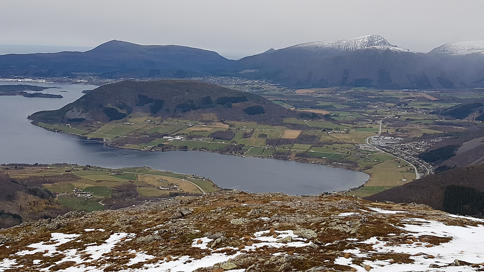 På Tusten - mot Malmefjorden og Skoften 