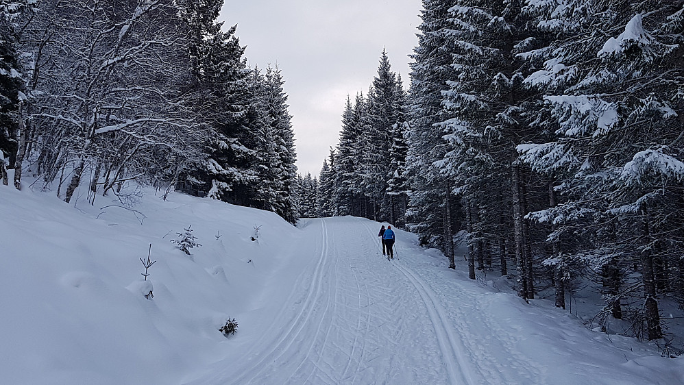 Opp Kordalsstigningen