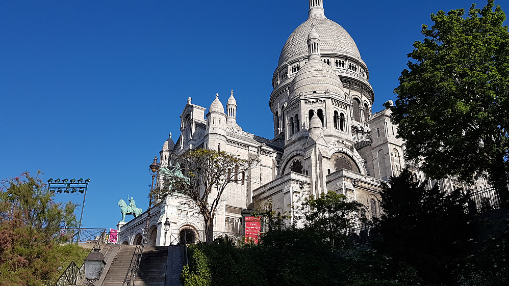 Sacré-Coeur nærmer seg