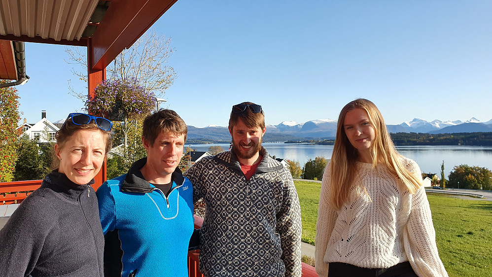 Hyggelig med besøk fra Oslo (Åland), Gausdal og USA!