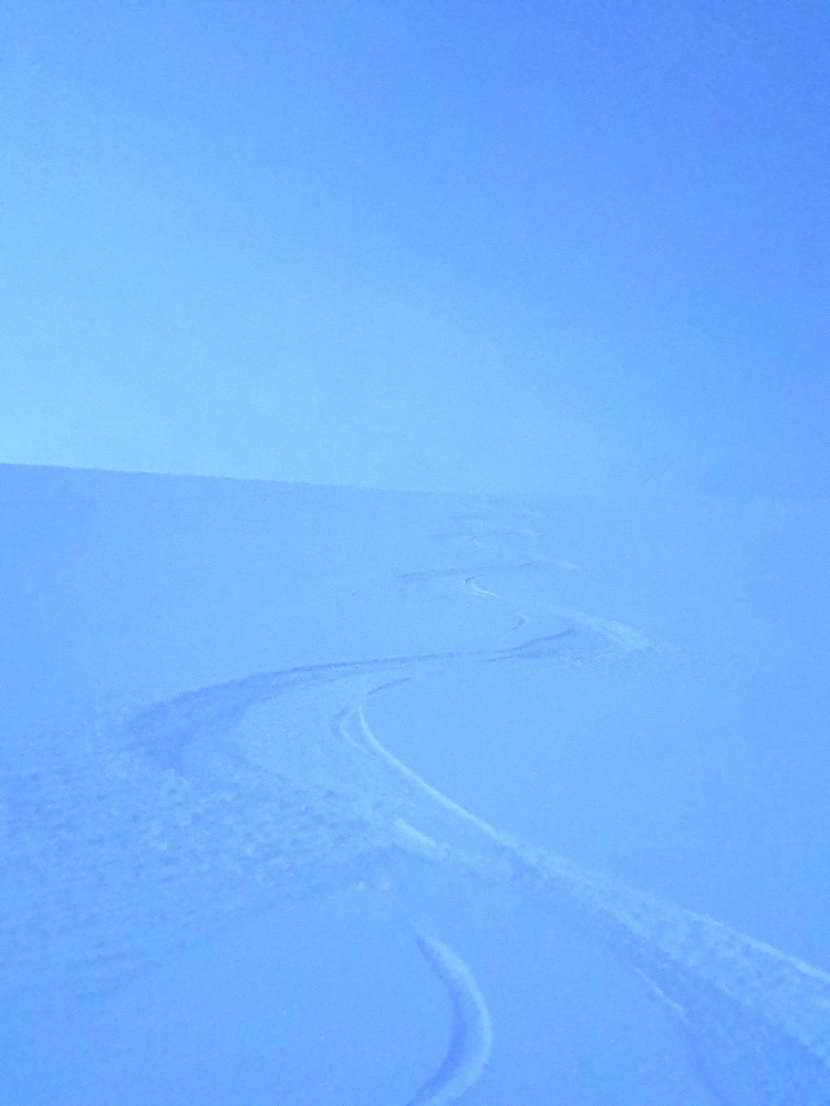 Silkemyk snø å kjøre på :-) 