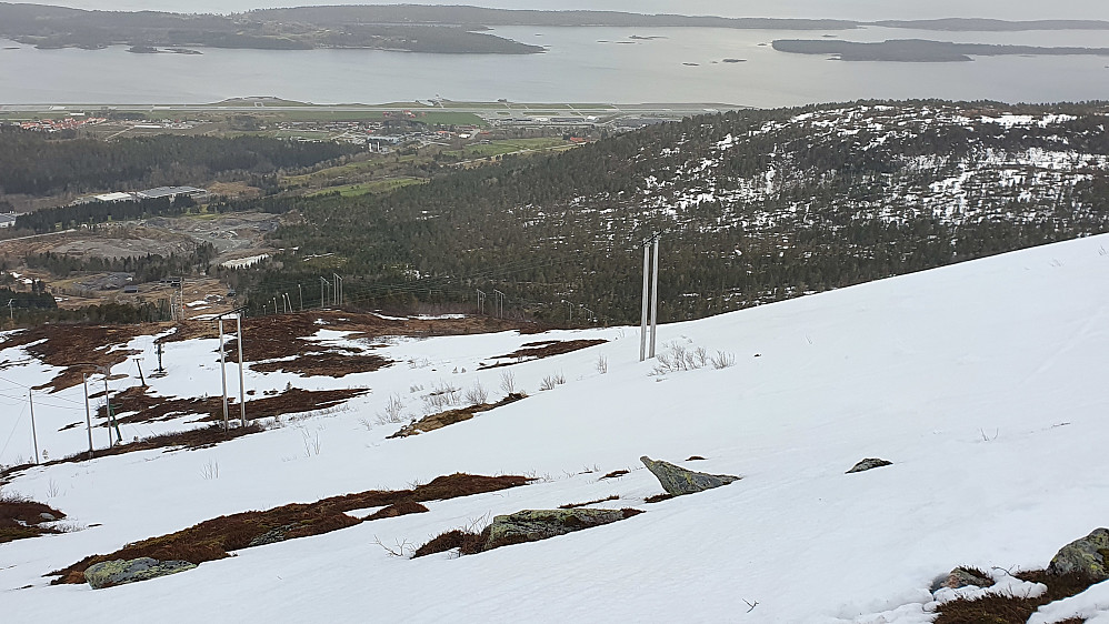 God snø å springe på ned igjen 