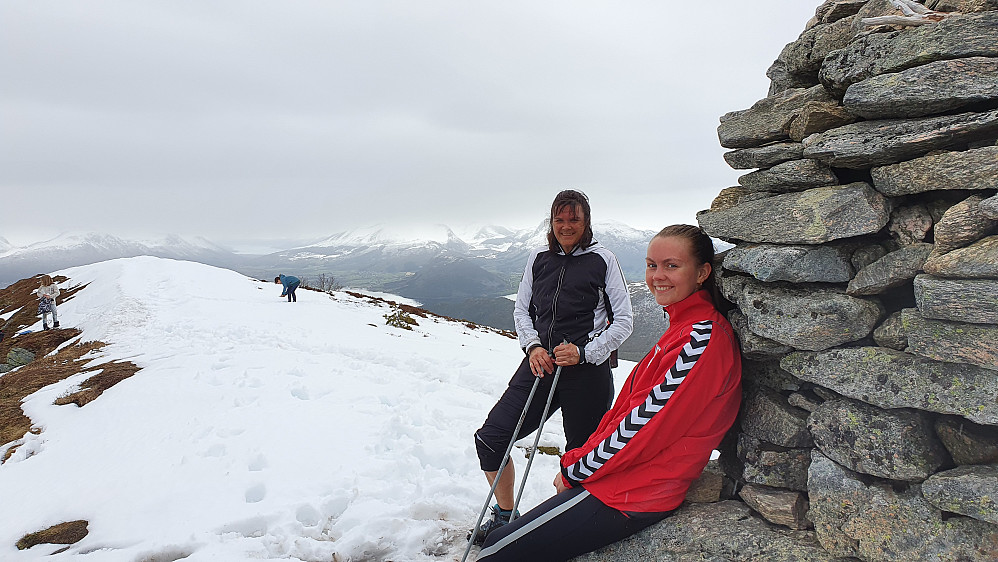 Hvitt på Jendemsfjellet også 