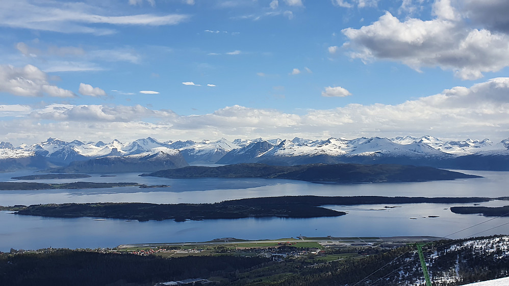 Romsdalsfjorden og Romsdalsalper