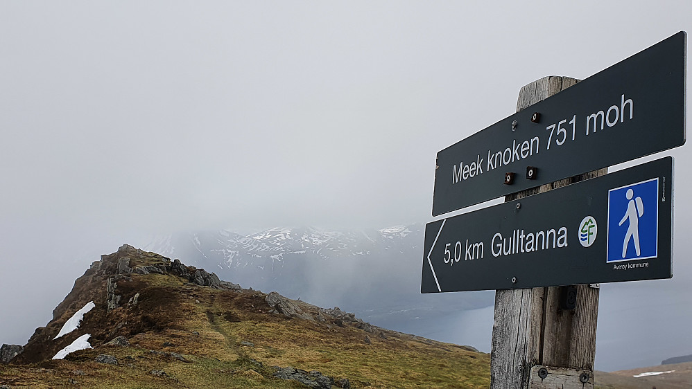 Havtåke på toppen