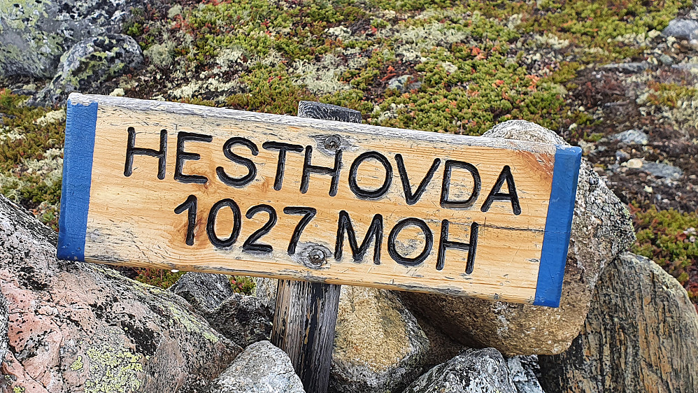 Tok også turen ut til Hesthovda